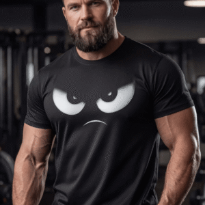 Unisex Standard Crew Anger Eyes T-Shirt