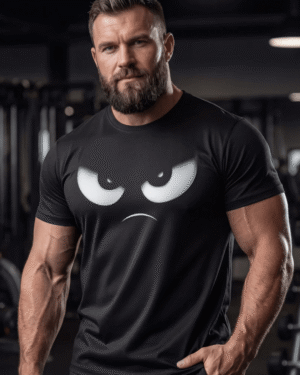 Unisex Standard Crew Anger Eyes T-Shirt
