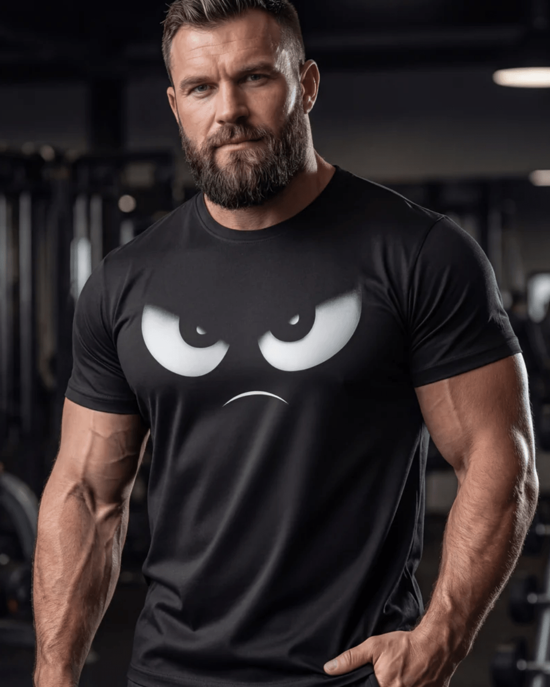 unisex standard crew t shirt Unisex Standard Crew Anger Eyes T-Shirt