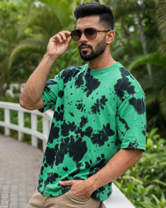 unisex tie dye oversized t shirt
