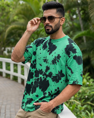 unisex tie dye oversized t shirt